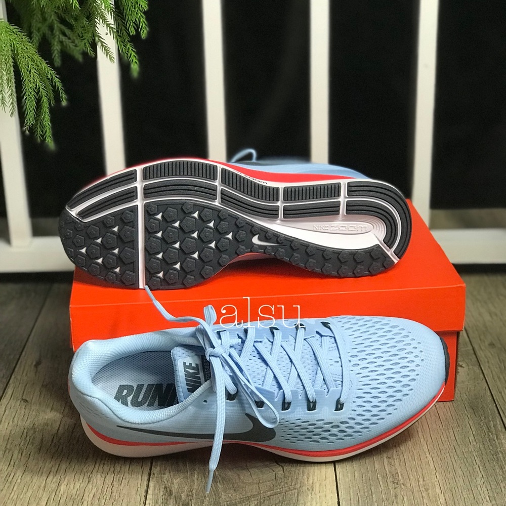 NWT Nike Zoom Pegasus 34 Ice Blue M AUTHENTIC - Picture 6 of 8